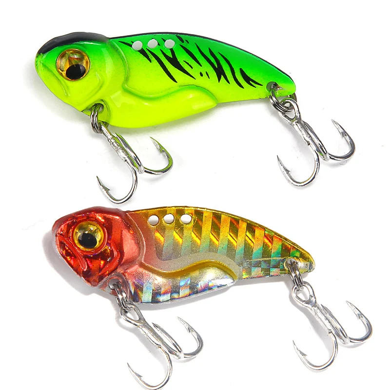 1 PC VIB Metal Fishing Lure Longcast Laser Sinking Wobbler Fishing Bait 8/15/20g Ocean River Artificial Vibration Fishing Bait