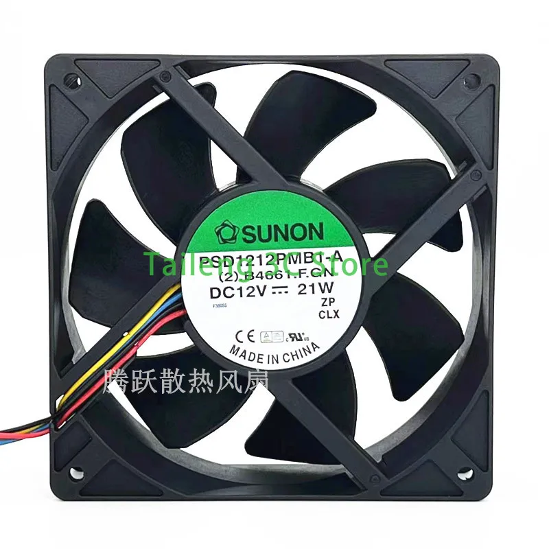 

Для Sunon PSD1212PMB1-A (2) .B3010.F.GN 12 В 15,5 Вт 120*120*38 мм промышленный осевой вентилятор охлаждения 120 мм