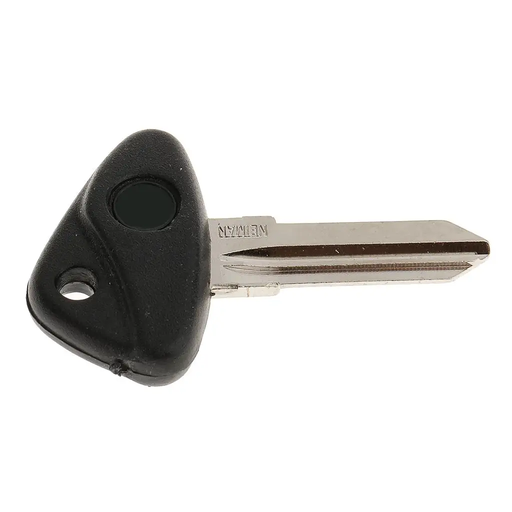Motorbike Blank Key Shell ABS Plastic Uncut Blade Copper Replacement for R850R R1100R R1150R K1200LT Motorcycles 125 Cc Black