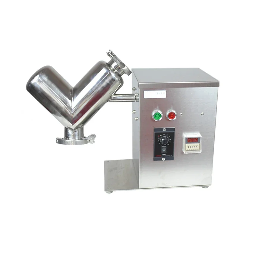 

VH-2 Small Mixer V-type Experimental Mixer Material V-shaped Blender Dry Powder Mixer For Teaching Laboratory Food Processing