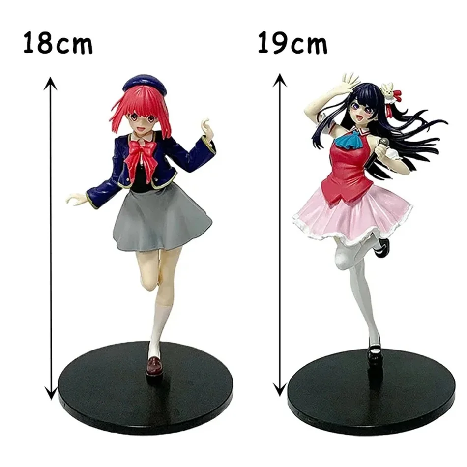 Figurka anime OSHI NO KO, 19 cm, Arima Kana, Hoshino Ai, figurka akcji, model z PVC, zabawki kolekcjonerskie, prezenty świąteczne, dostępne od ręki.