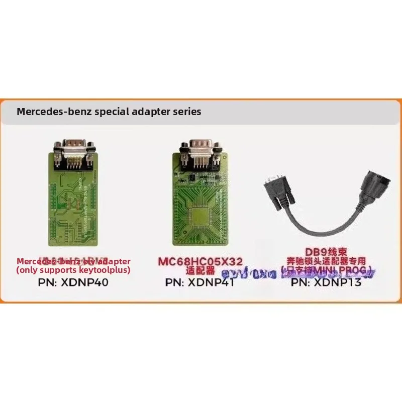 Teile für Tablet/Programmierstift – ECU-Adapter, lötfreies Kit für Mercedes-Benz BMW Porsche, Kabelbaum