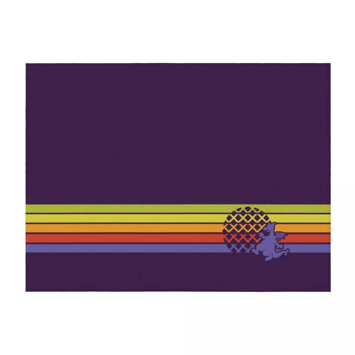 

Retro Dragon Stripes Throw Blanket Large For Baby Quilt Retros Blankets