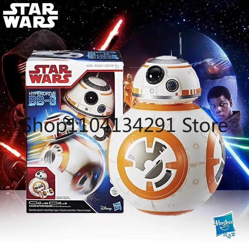 

Оригинальная умная игрушка-робот Hasbro BB-8 Star Wars с дистанционным управлением, модель 3C, коллекционная, подарок на день рождения, фигурка