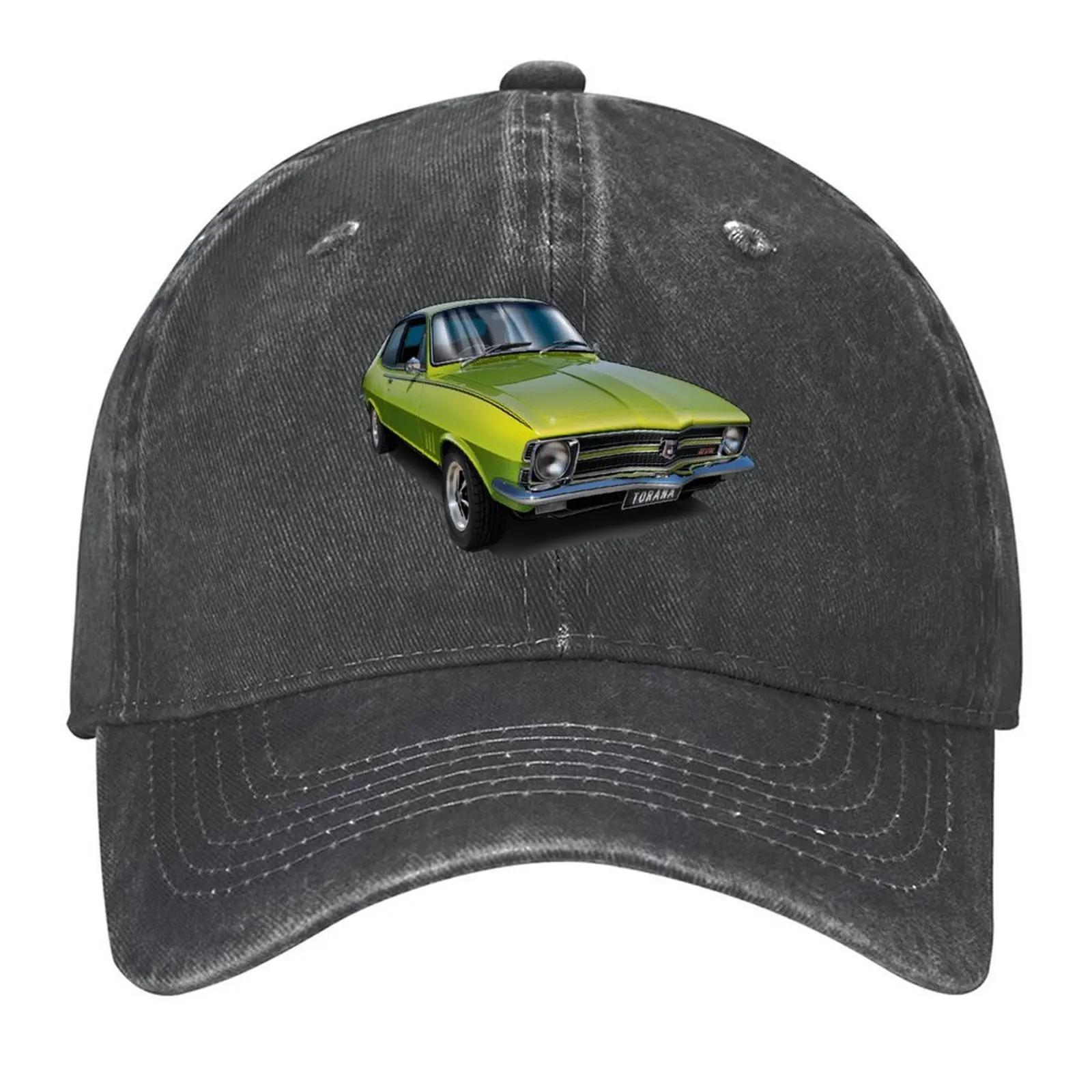 

Illustrated Holden LC GTR Torana - Lime Green Baseball Cap Thermal Visor Icon Golf Hat Man Dropshipping Boy Women's