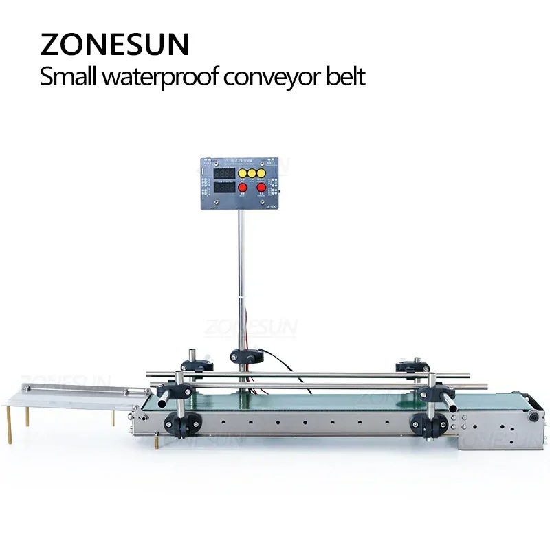 ZONESUN Small Digital Control Automatic Waterproof Conveyor Belt For Production