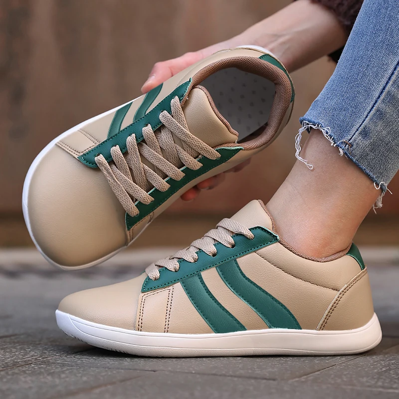Unisex-Barfußschuhe, schwarz, leicht, weiche flache Sohle, lässige Sneaker, dünne Sohle, zum Joggen, Gehen, für die Schule, Komfortschuhe – Detail 2
