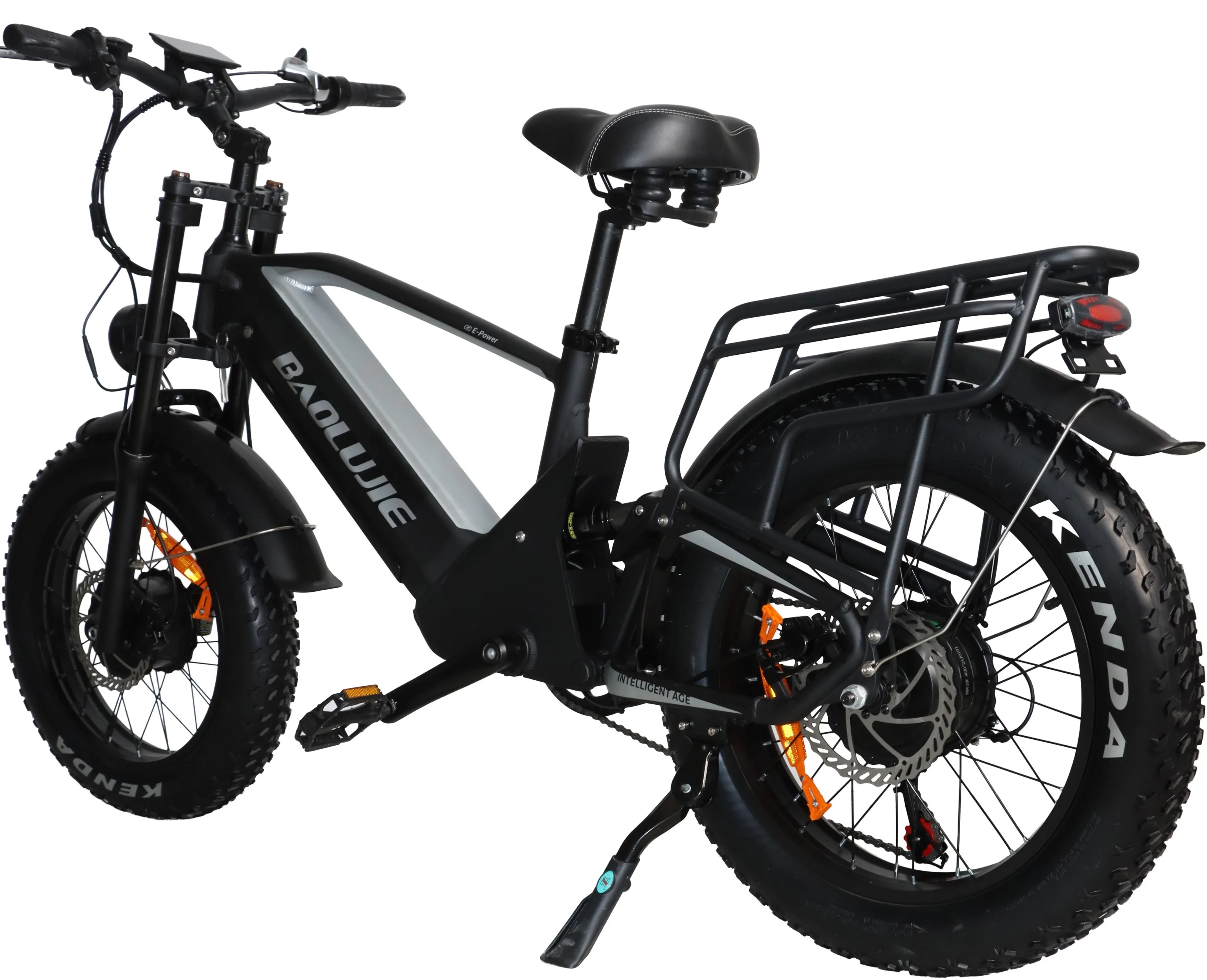 Neues BAOLUJIE P4‑DP faltbares E-Bike für Erwachsene, 48V 20AH abnehmbarer Lithium-Ionen-Akku, Sicherheitszertifiziert, 55‑65 km Reichweite, kompaktes Pendler-E-Bike für den täglichen Stadtausflug