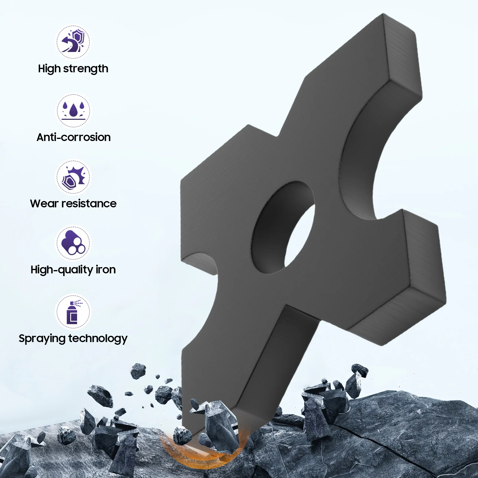 

Press Plate H Frame Hydraulic Shop Press Plate Black Iron 2 Items Modern Fits Presses No Assembly