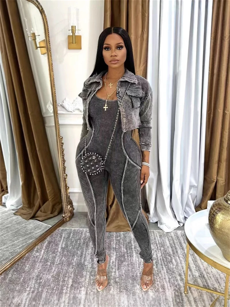 

Уличная одежда, вязаные комплекты из 2 предметов, женская одежда, весенняя одежда, женское пальто с длинными рукавами, узкие комбинезоны, повседневные спортивные костюмы, женские комплекты