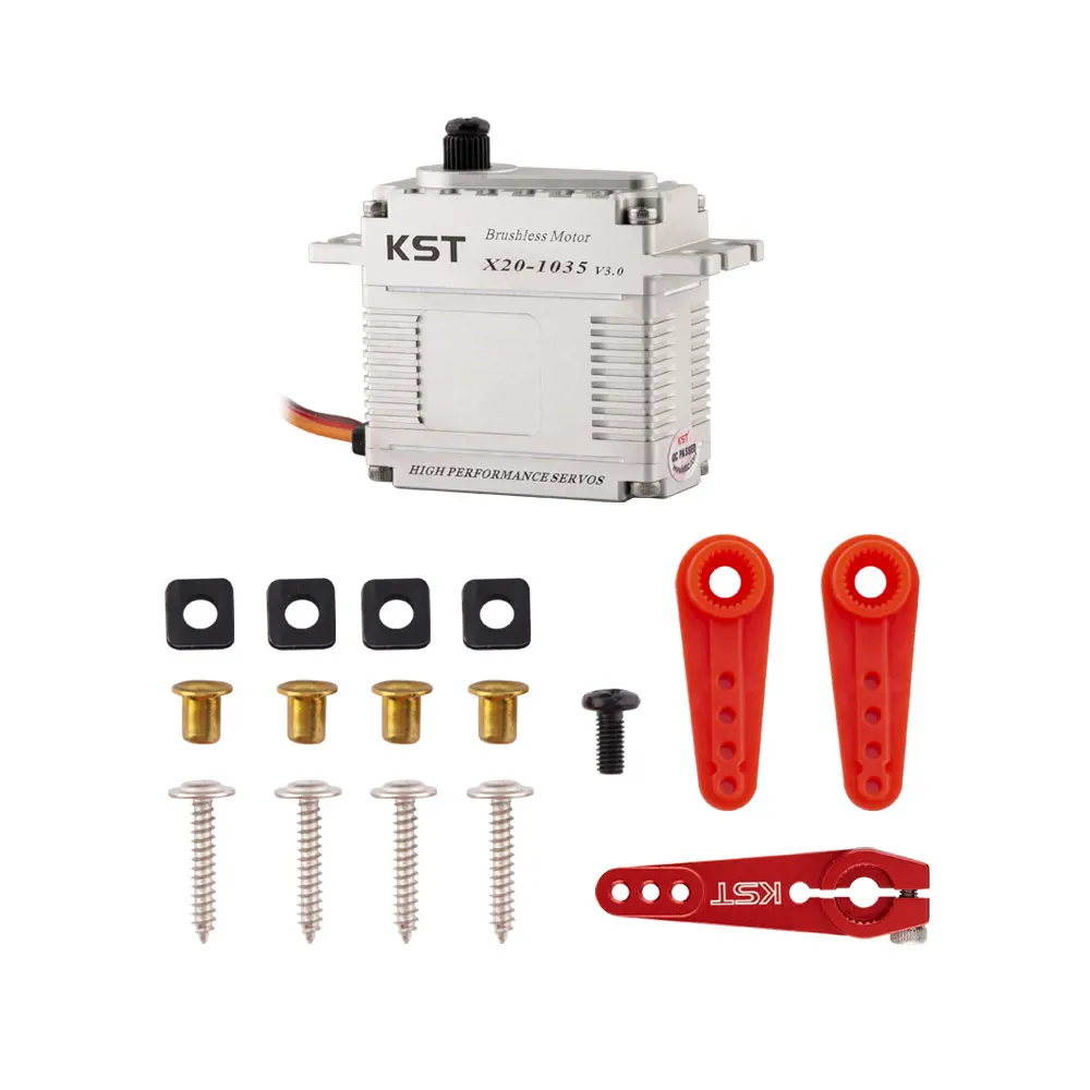 KST X20-1035 V3.0 12Kgf.cm 0.030sec Brushless Tail Servo For 500 to 800 Class RC Helicopter