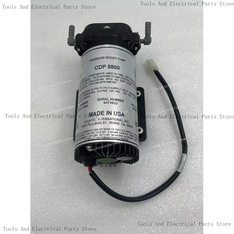Second Hand CDP 8800 24V DC/AC Diaphragm , 200GPD 60-125PSI RO Booster Pump For Water Purifier Pressure Boost & Filtration