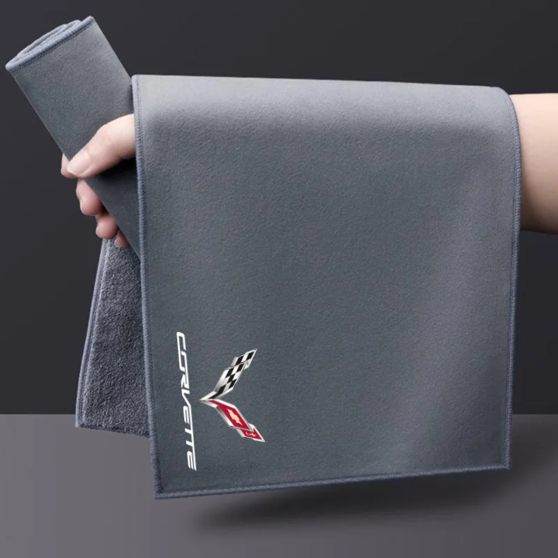 Microfiber Car Wash Towel Fast Drying Auto Cleaning Extra Soft Cloth for Corvette C1 C2 C3 C4 C5 C5 C6 C7 C6-R C8