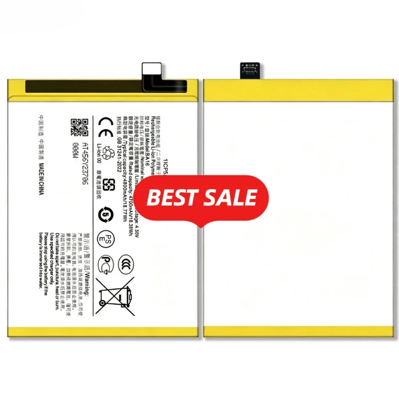BA16 for VIVO Y200 5G Phone Battery 0 Cycle High Quality High Capacity Battery Replacement Bateria Grade A Cell with Tools
