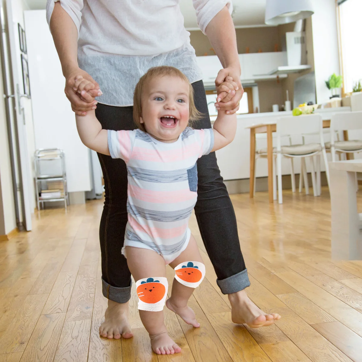 

Baby Knee Pads Breathable Protective Covers For Crawling Toddlers Soft Comfortable Leg Protectors Kids Play Park Unisex