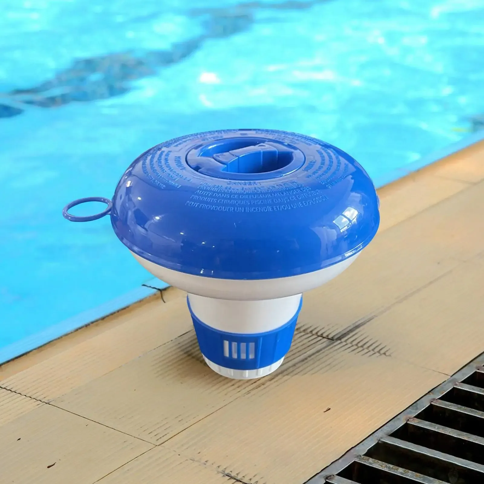 Dispensador flotante para piscinas - Esterilizador automático para tabletas de cloro, flotador químico