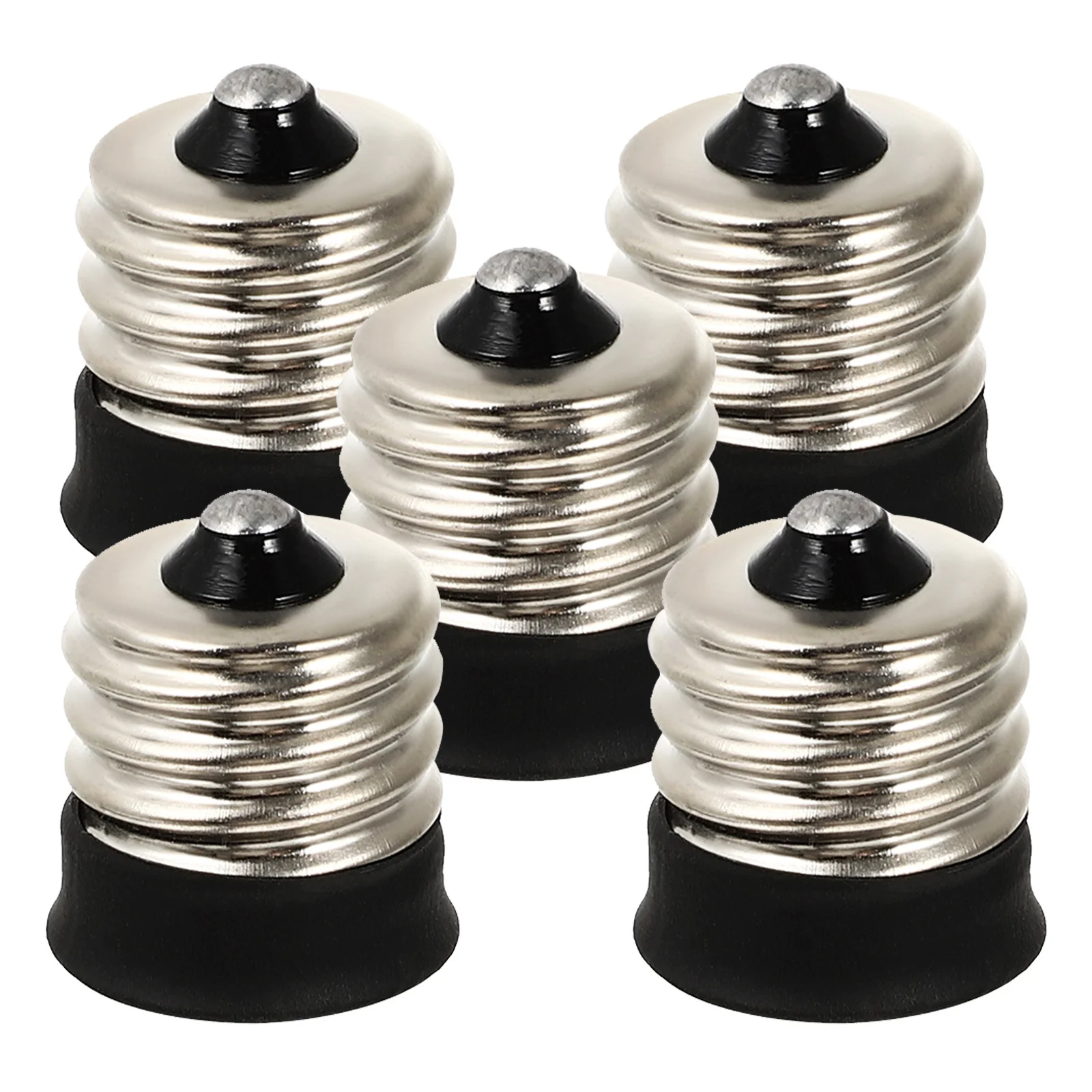 5 قطعة E17 إلى E14 قاعدة مصابيح محول دائم العملي أداء ممتاز E17 إلى E14 قاعدة محول محول مصباح #4