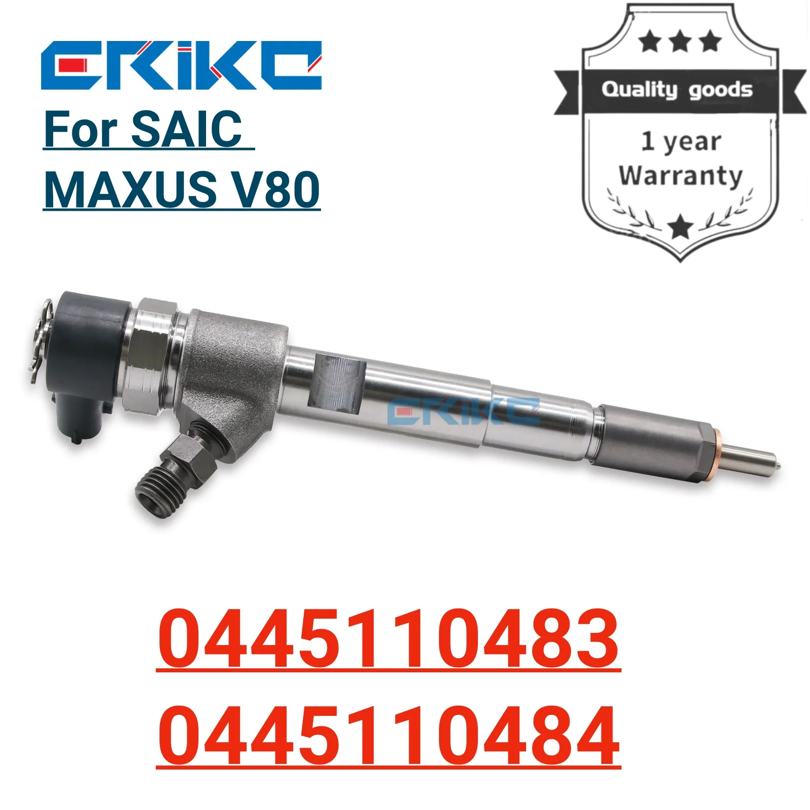 

0445110483 Fuel Oil Injector 0 445 110 483 Engine Oil Injector 0445110484 Diesel Fuel Injectors 0 445 110 484 For SAIC MAXUS V80