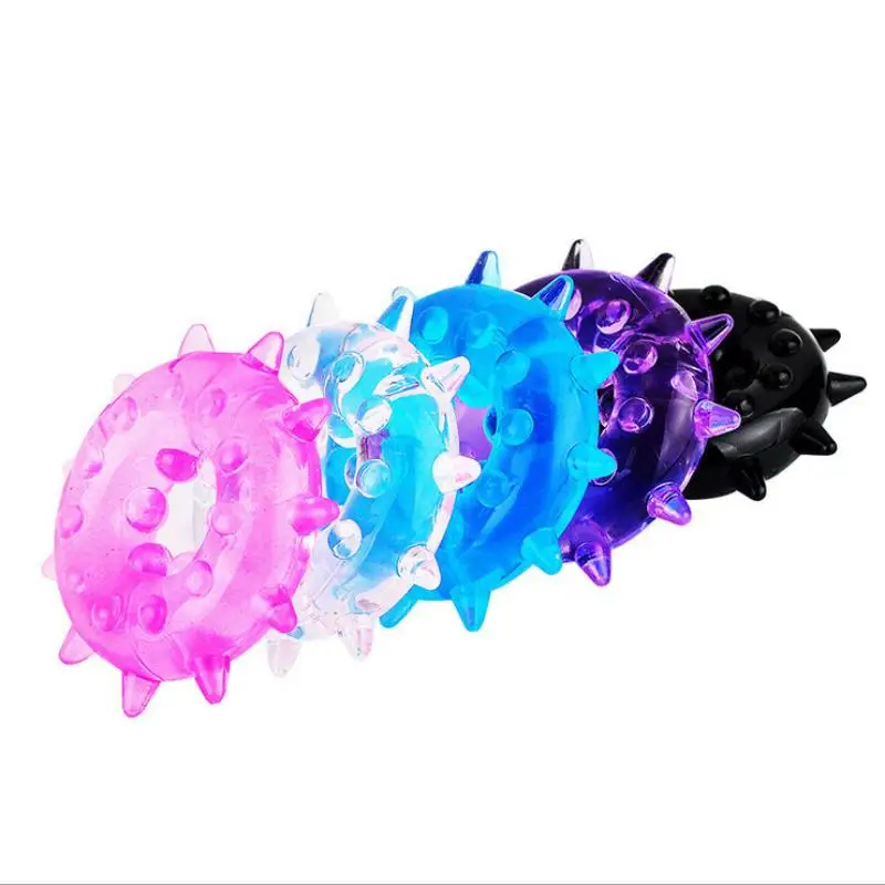 【HB】1Pcs Sexy Toys Reusable Men Cock Silicone Rings Delay Ejaculation Penis Enlargement Long Lasting For Couples Sex Product