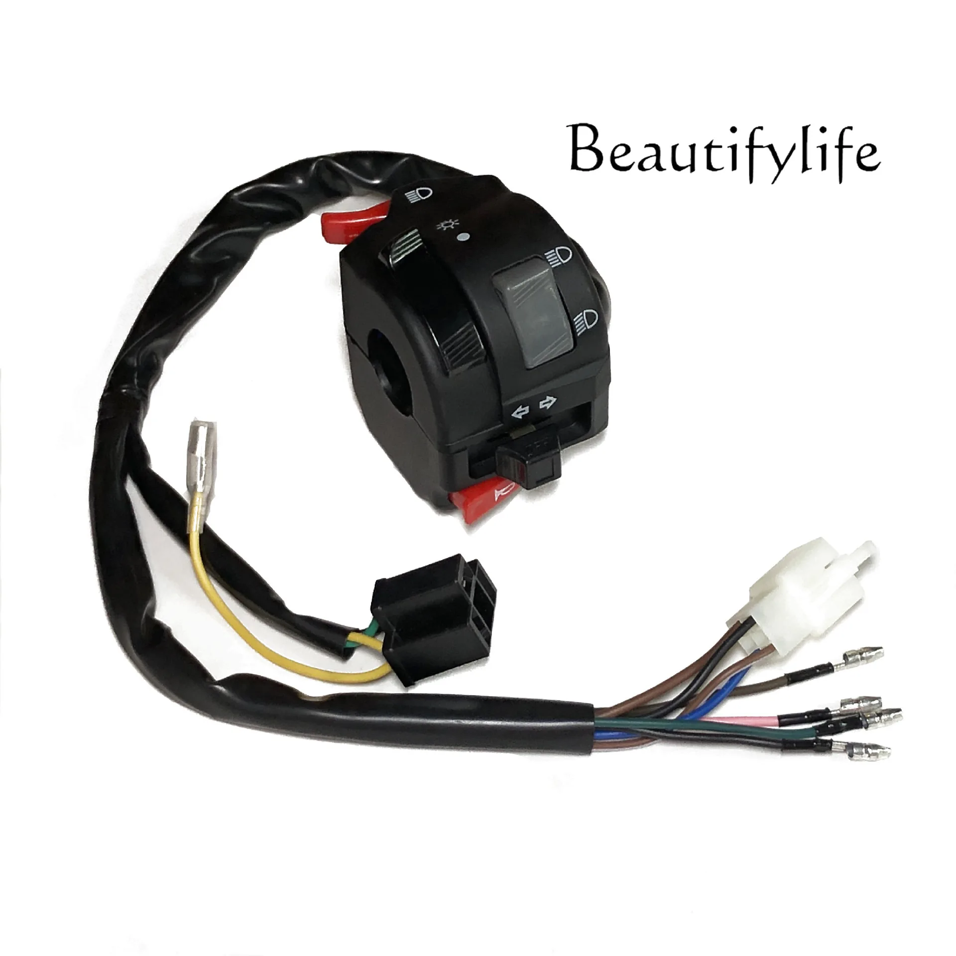 

motorcycle modification switch is suitable, turn the seat left second gear without throttle overtaking horn to RXK accessories