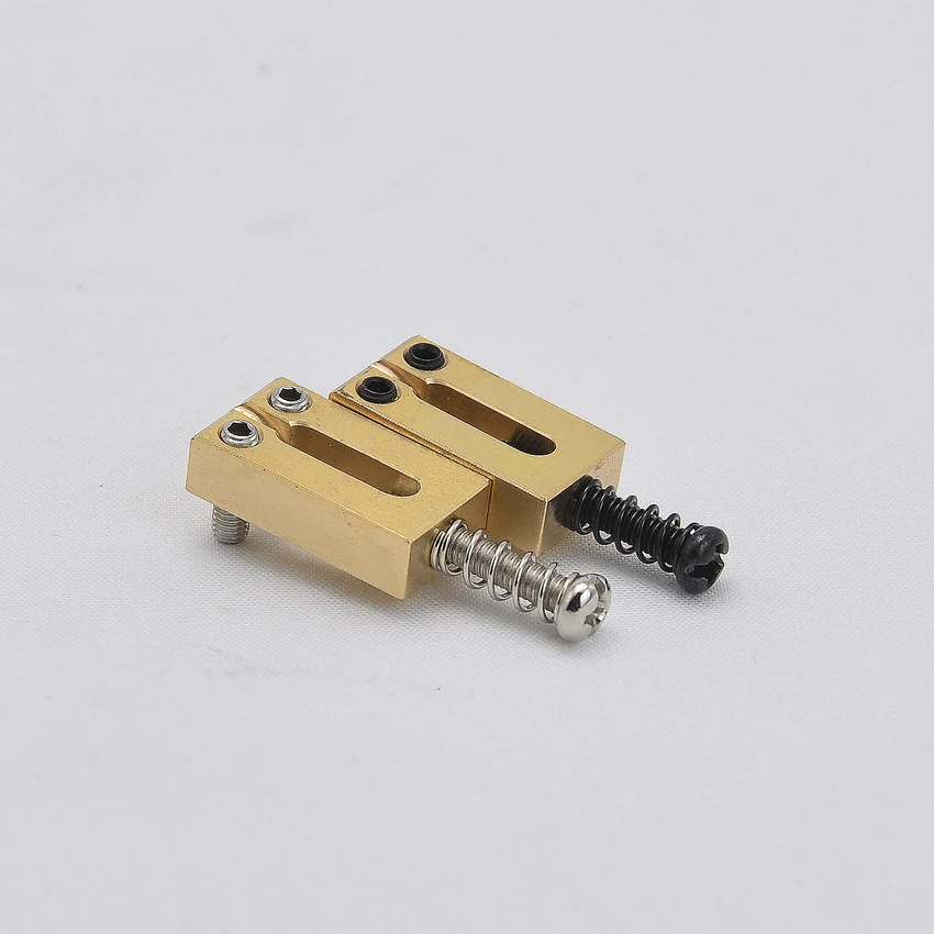 Electric Guitar Bridge Brass Saddle/ Stainless Steel Roller Saddle 10.5MM/10.8MM For ST Electric Guitar Parts