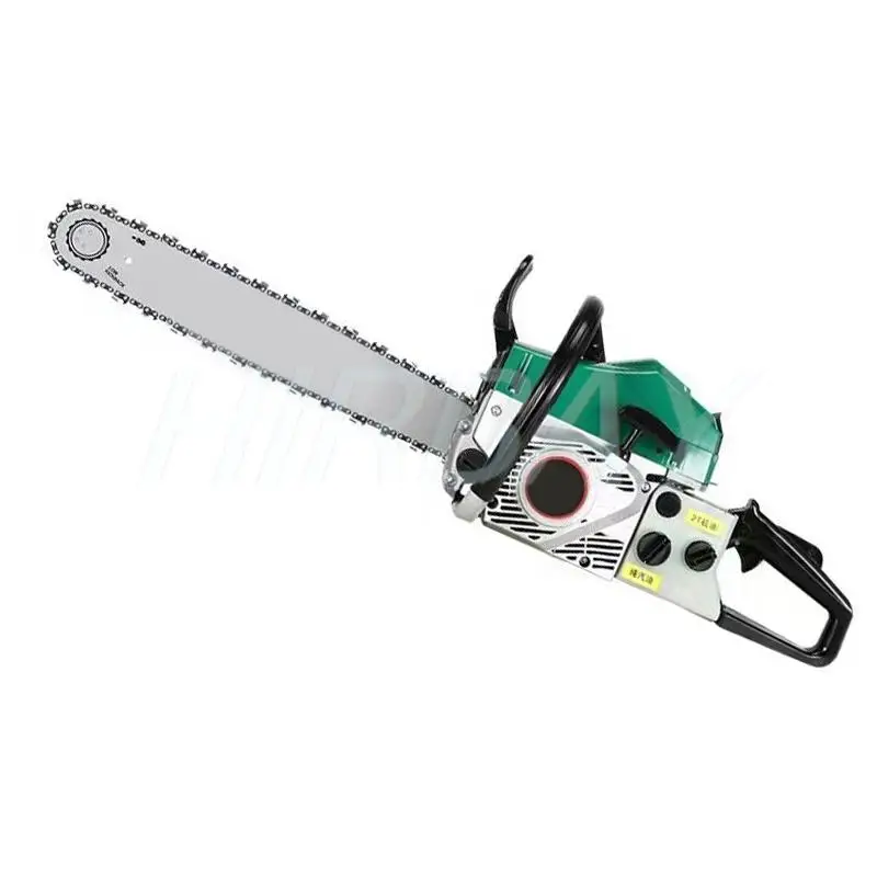 Gasoline Chainsaw 90CC High-power Chainsaw Petrol Chainsaw Wood Cutting Hand Tools Fuel-saving 98 Dual Cylinder