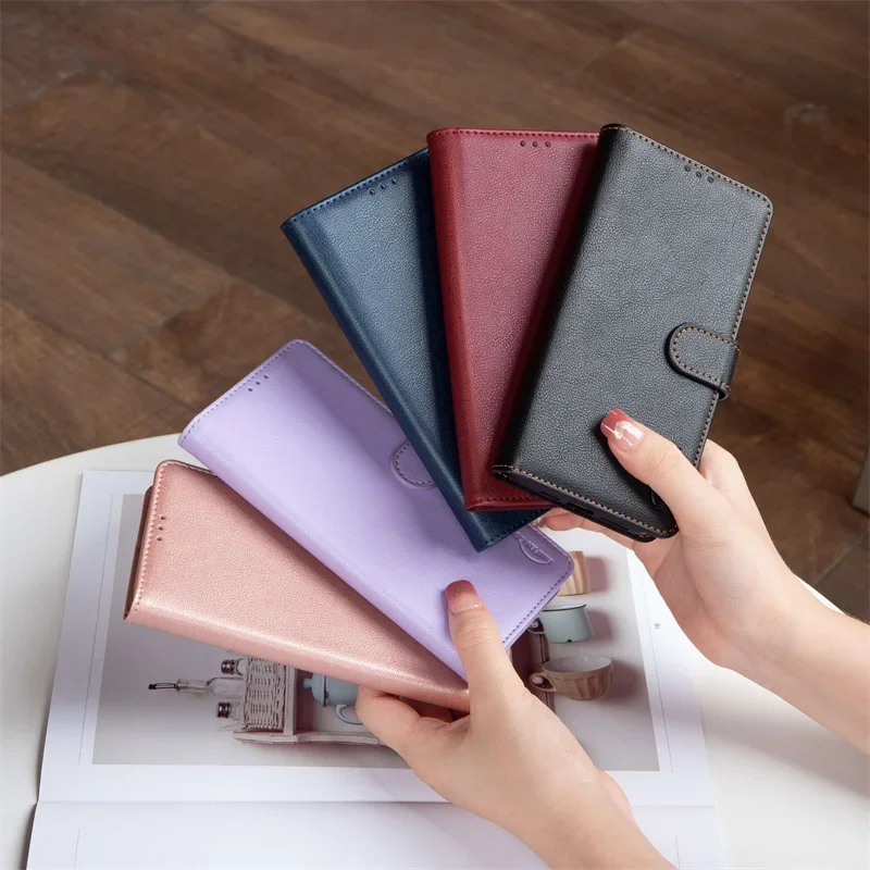 Wallet Anti-theft Case For Xiaomi 15 Pro Protect Cover For Xiaomi 15 Leather Card Funda Cases Xiom Xiaomi15 Pro 15Pro Phone Bag