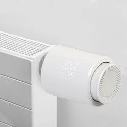 Tuya Smart ZigBee Thermostatic Radiator Valve TRV Actuator Programmable App Remote Temperature Controller with Alexa Google Home