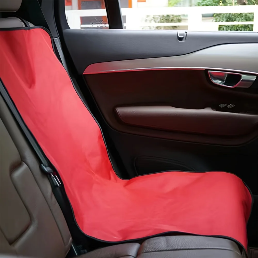Capa de Assento de Carro Impermeável para Animais de Estimação, Protetor de Assento Traseiro Antiderrapante para Cães e Gatos, Tapete Lavável para Car