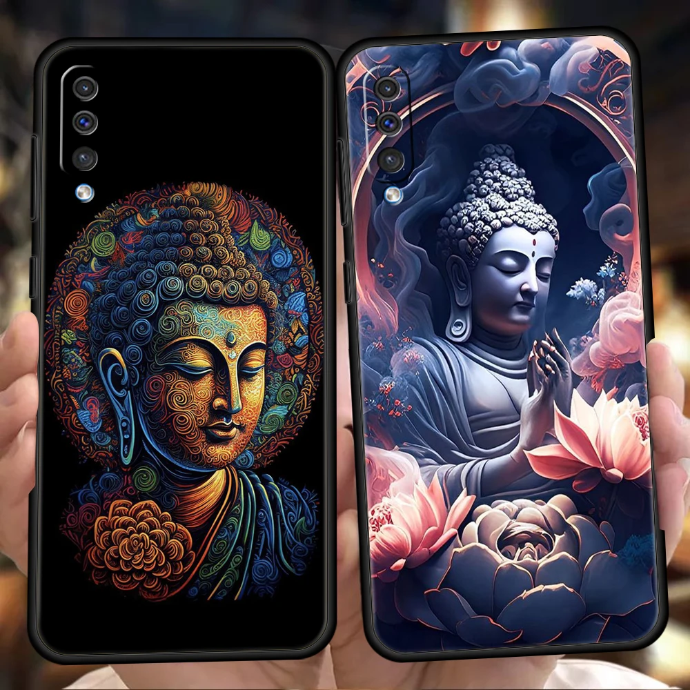 Shakyamuni Buddha Phone Case for Samsung Galaxy A24 A13 A53 A73 A33 A22 A12 A02 A03 A05 A70 A50 A10 A20 5G Silicone Cover Shell