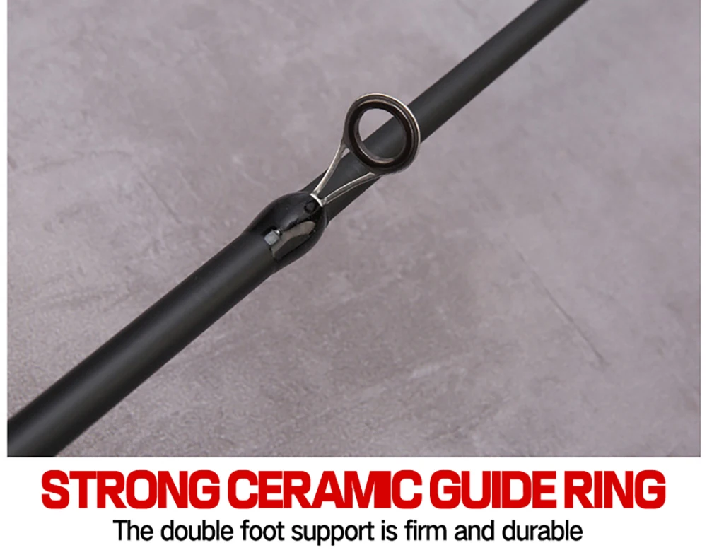 Teleskop Köder Stange 1,5 M 1,8 M 2,1 M 2,4 M Carbon Spinnrute Baitcasting Angelrute 8g-25g Holzgriff Casting Angelgerät – Detail 7
