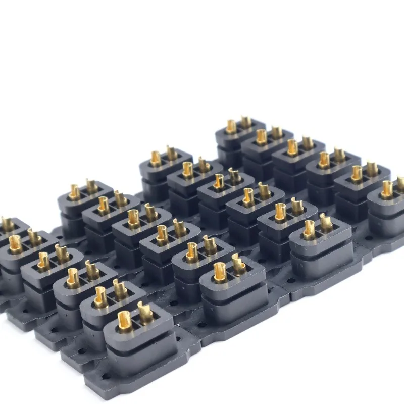2pcs  5pcs 10pcs XT60E-F Battery Connector XT60E Female Plug Gold-plated XT60 Mountable Connector Black Socket
