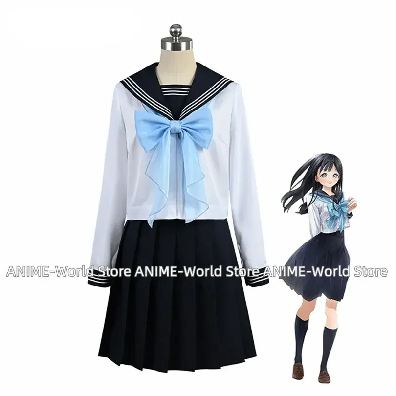 

Akebi's Sailor Uniform Akebi Komichi Cosplay Costume for Halloween Christmas New years Costume