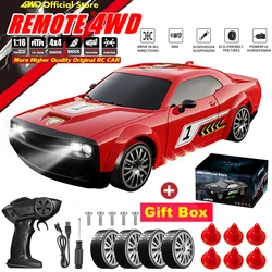 Samochód zdalnie sterowany 4WD RC Drift GTRPRO Szybki model AE86PRO LED ze światłami Wyścigi Zabawki sportowe Prezent dla dorosłych Chłopiec Dziewczynka Dzieci