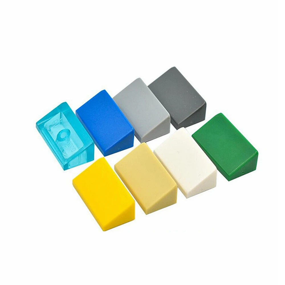 Building Blocks 1x2x2 Slope Brick DIY Small Particle Assembly MOC Parts 661 Compatible with LEGO 85984