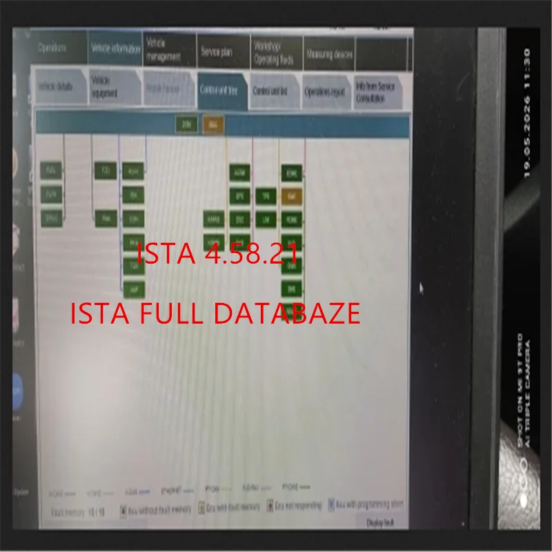 

2026 For B-M-W ISTA 4.58.21 plus diagnostic software car programming pc history program map Circuit diagram Parts