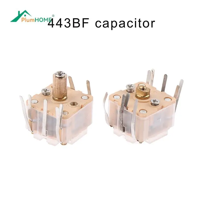 1pcs Switch Cbm-443bf Am/Fm Radio Thin Film Variable Capacitor 270p Double +20pfm Double