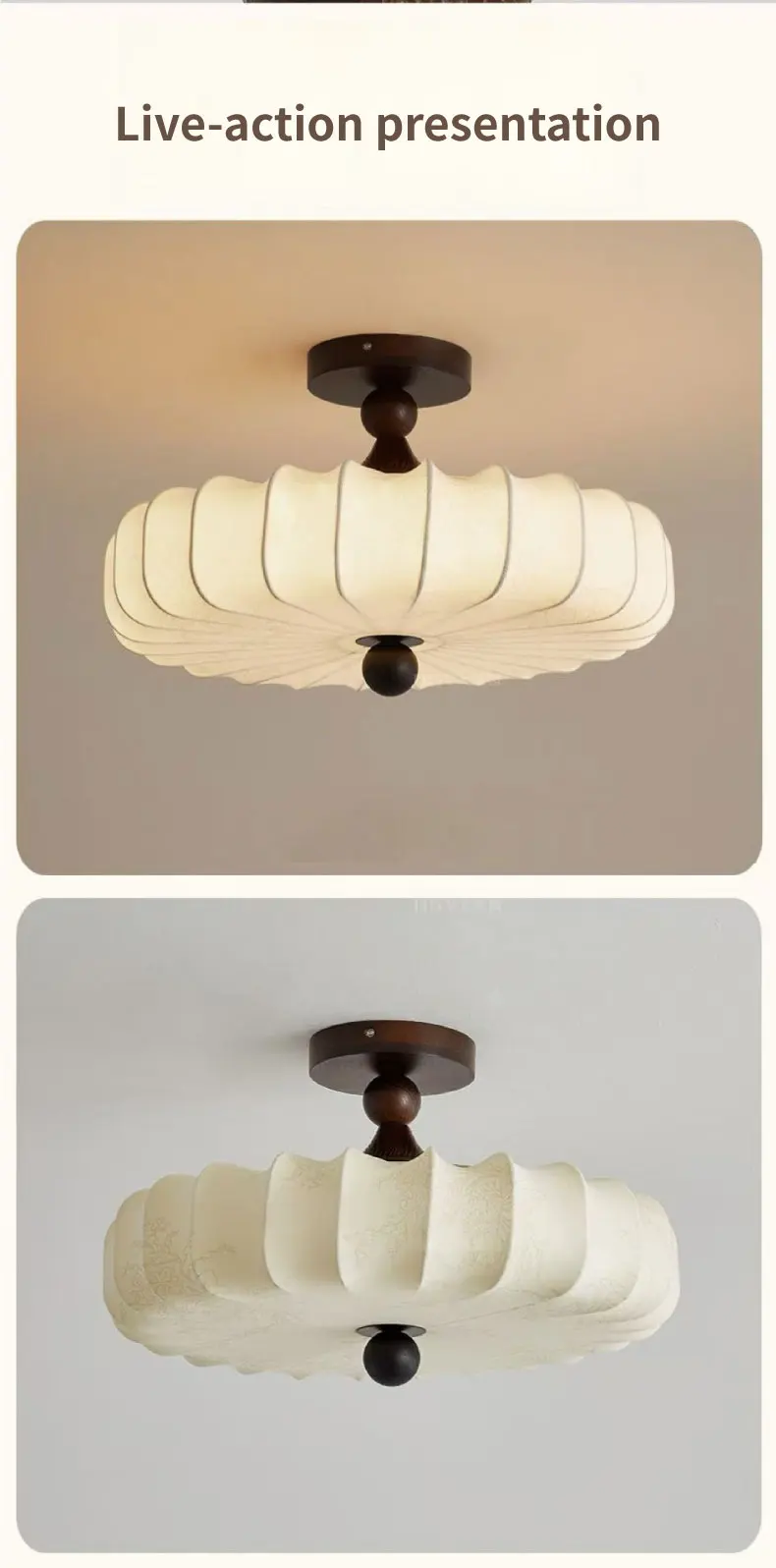 Nordic E27 LED Ceiling Lamp Bedroom Minimalism Chandelier