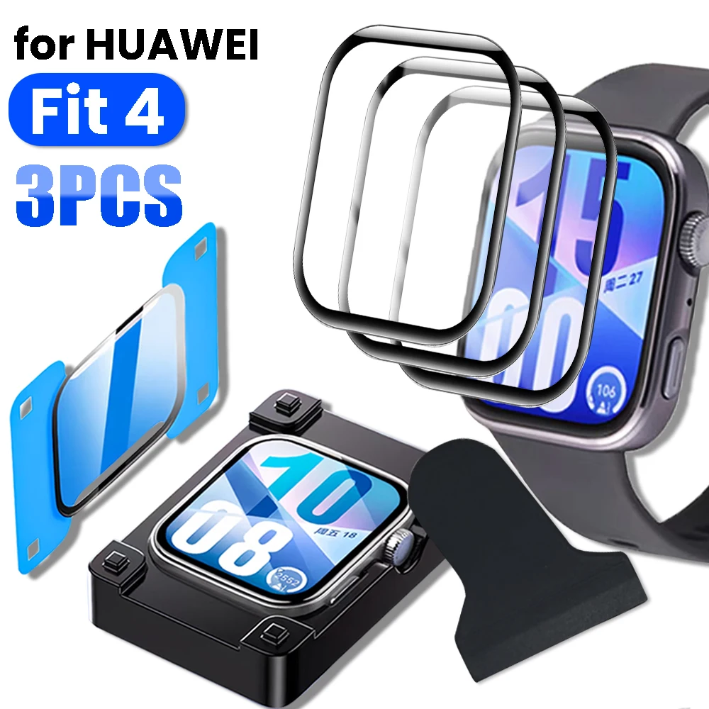 

For Huawei Fit 4 Positioning Film HD Anti-scratch Screen Protector for Huawei Fit 4 with Scraper Film Sticking Tool Positioning