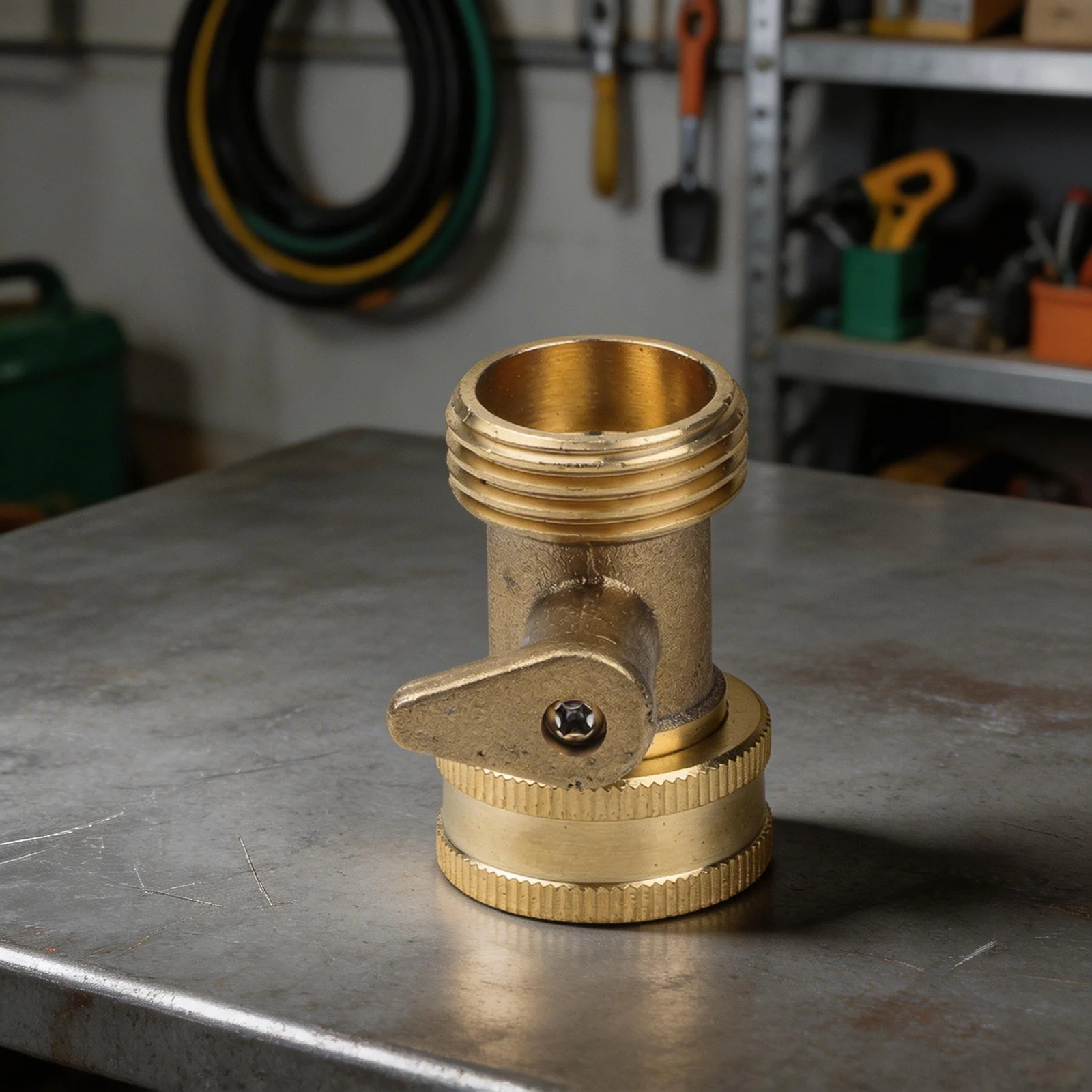 Connectors Water Pipe Joint Garden Hose Shut 3/4 Inch Ball Valve European Thread Water Pipe With On/ Valve Connectors