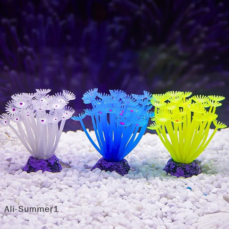 【E】Silicone Mushroom Artificia - Planted Aquarium Pictures recension och pris