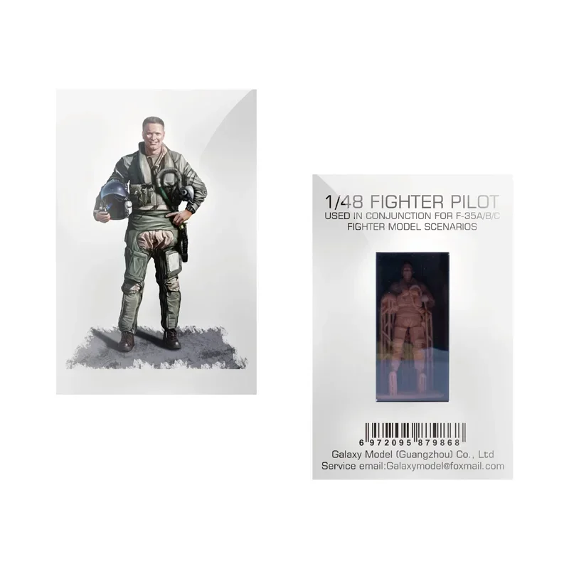 

Galaxy F48001-007 Модель истребителя, сценарии, миниатюрное здание-1/88, модель пилота, фигурка солдата для хобби, игрушки «сделай сам»