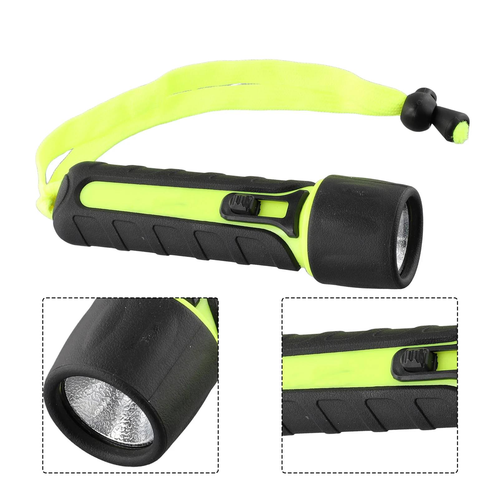 Mini Portable Lighting Lights Waterproof 8000LM LED Scuba Diving Flashlight Underwater Torch Light Lamp 50M