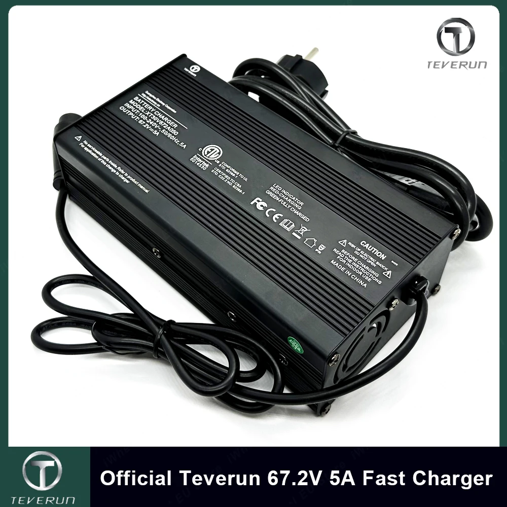 Original Blade GT/GT+ ll/Mini Ultra Teverun Fighter Mini Pro/11/11+ 67.2V 5A Certified No-Certified Version Fast Charger