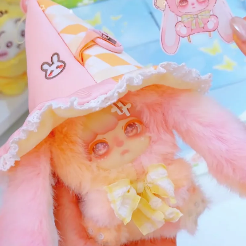 

Lokiki Waiting for the Wind Series Blind Box Cute Wizard Long Ear Stuffed Doll Soft Toy Vinyl Face Collectible Mystery Gift