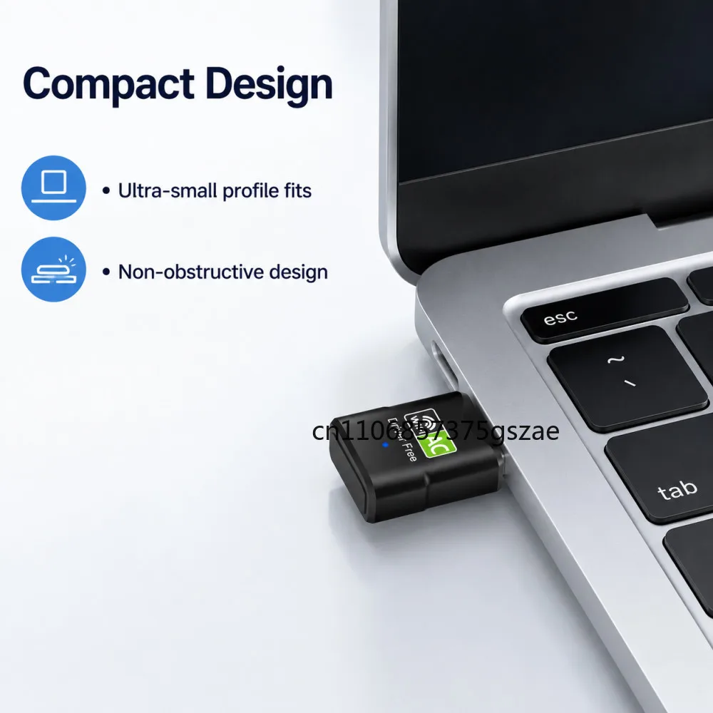 600Mbps Dual-band WiFi Adapter USB Antenna 2.4g 5GHz USB Wifi Adapter Wireless Network Card Adaptador Wifi Receiver Driver Free