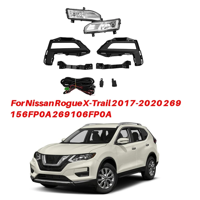 juego-de-luces-antiniebla-de-parachoques-delantero-con-cables-de-bisel-de-rele-de-interruptor-para-nissan-rogue-x-trail-2017-2020-269156fp0a-269106fp0a