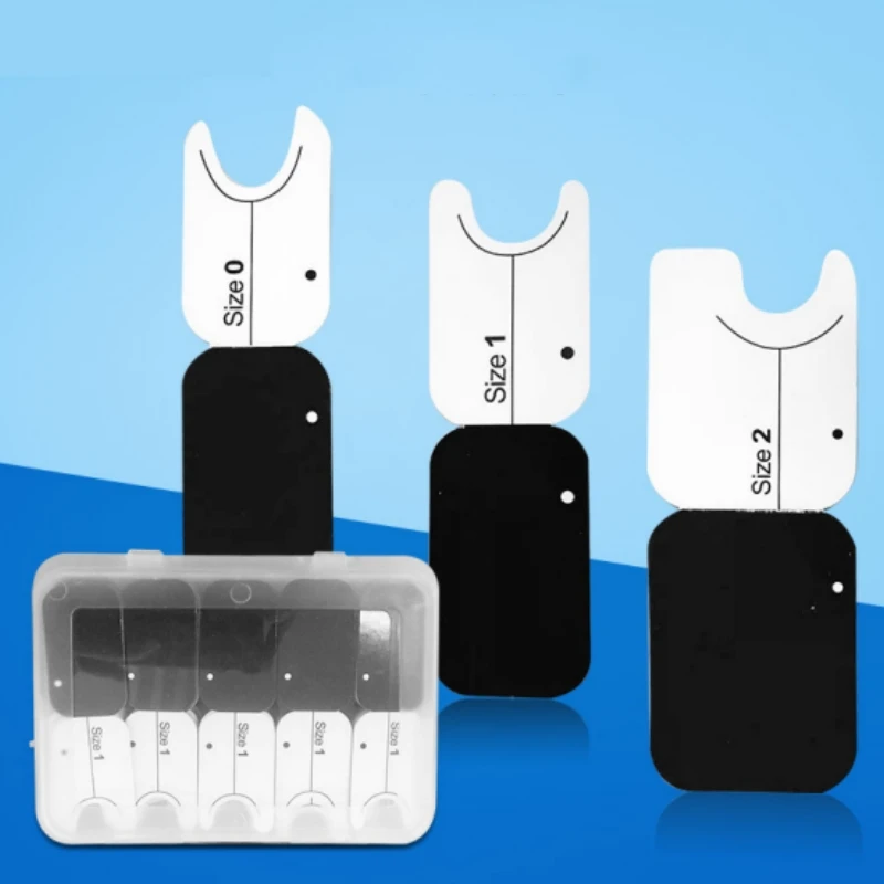 100pcs Dental Phosphor Plate Envelopes Digital X Ray Sensor Image Protective Paper Card 0# 1# 2#