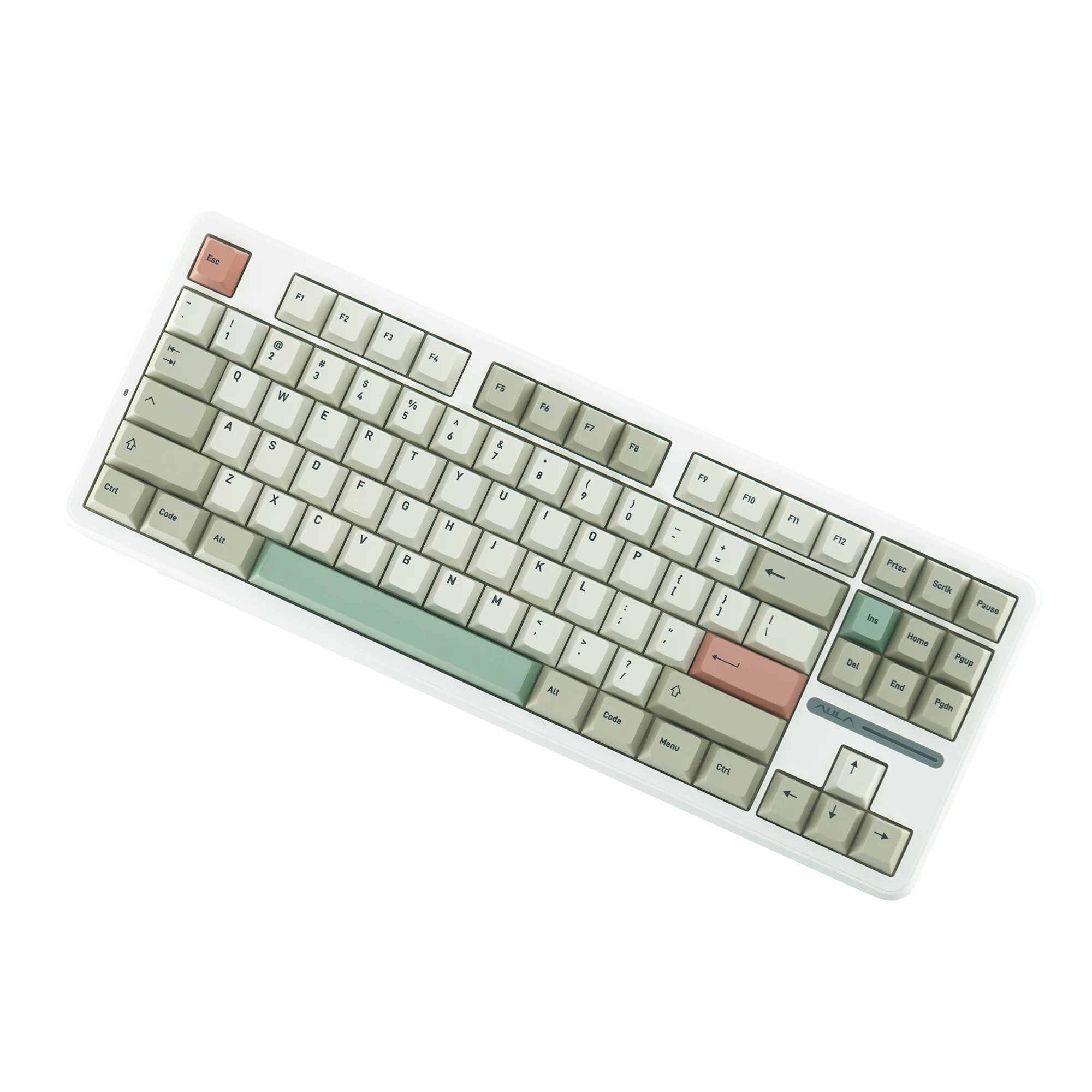 IDOBAO Retro Korean keycap PBT keycap set dye sublimation keycap MX switch mechanical keyboard classic 9009 color