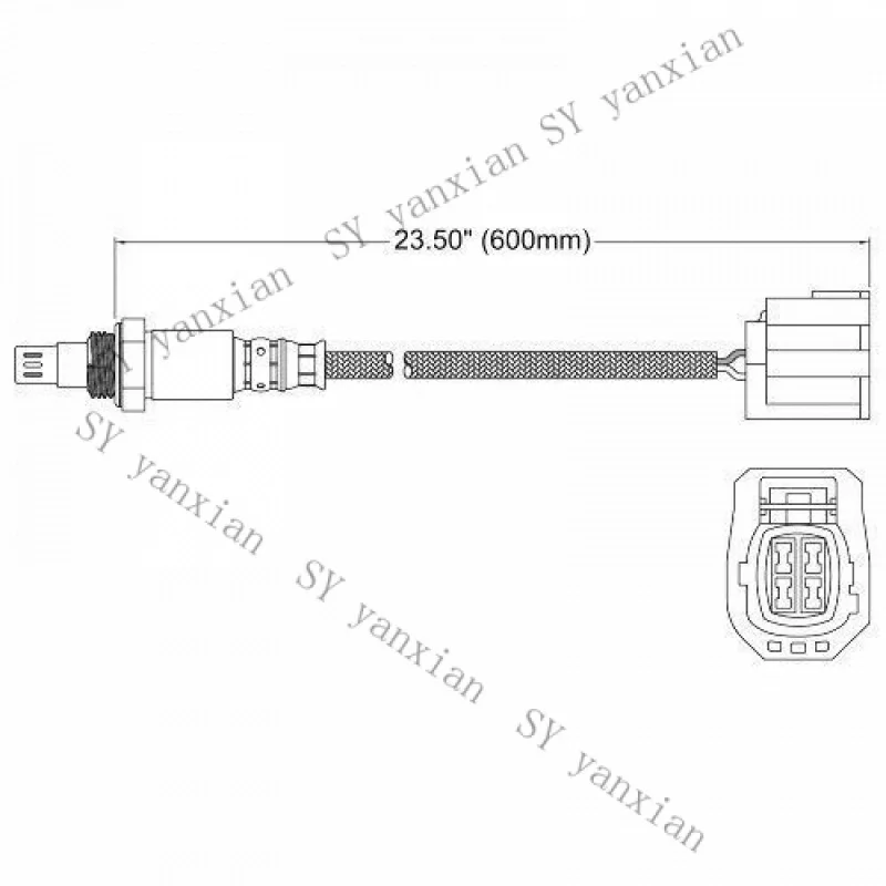 SY+ Oxygen Sensor O2 for mazda 2 EGO-628 AXELA DEMIO
